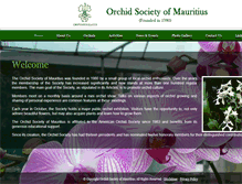 Tablet Screenshot of orchidmauritius.org